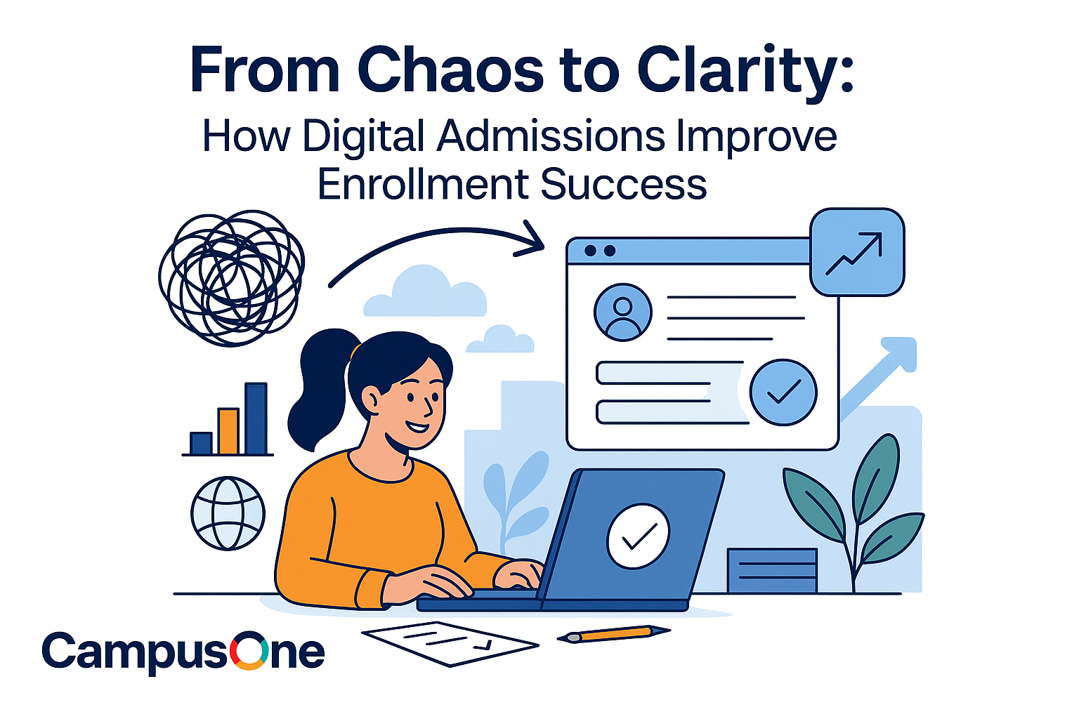 From Chaos to Clarity: How Digital Admissions Improve Enrollment Success